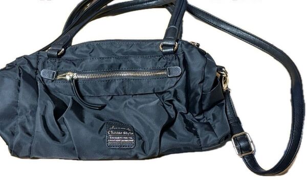 ショルダーバッグ ハンドバッグ 2WAY 黒 closshi