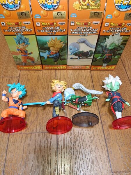 ドラゴンボール ワーコレ 悟空 トランクス ヴァドス ザマス(合体)