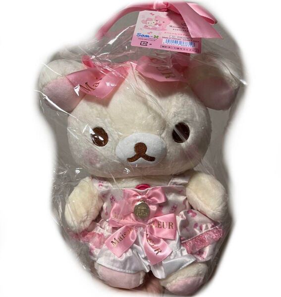 メゾンドフルール コリラックマ スペシャルコラボぬいぐるみ ピンク リボン 限定