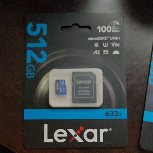 Lexar microSDXCカード 512GB A2 V30 4K対応 usbリーダー付き