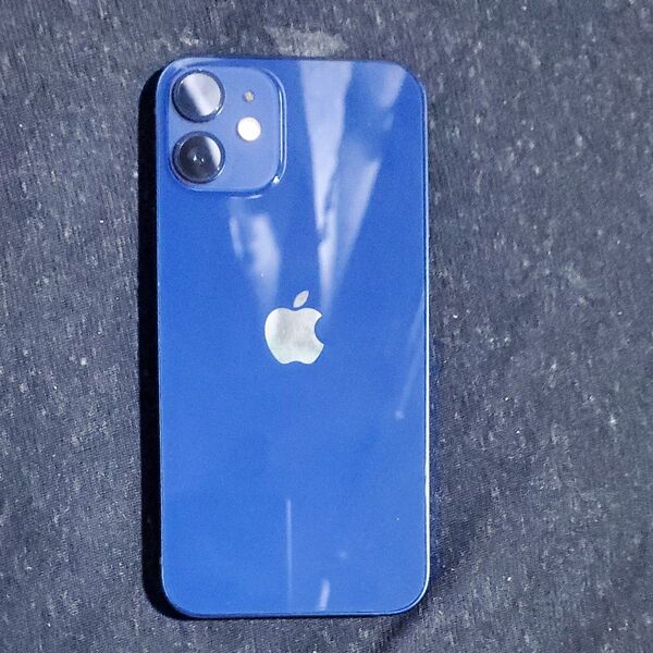 iPhone 12 mini 128GB SIMロック解除済み ブルー バッテリー100% 美品