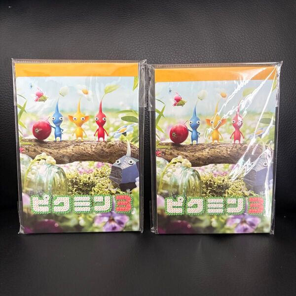 新品★ピクミン 3 メモ 2個セット エンスカイ 文房具 メモ帳