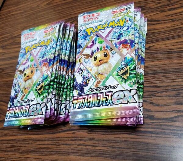 テラスタルフェスex 未開封 バラパック 18パック ポケモンカードゲーム