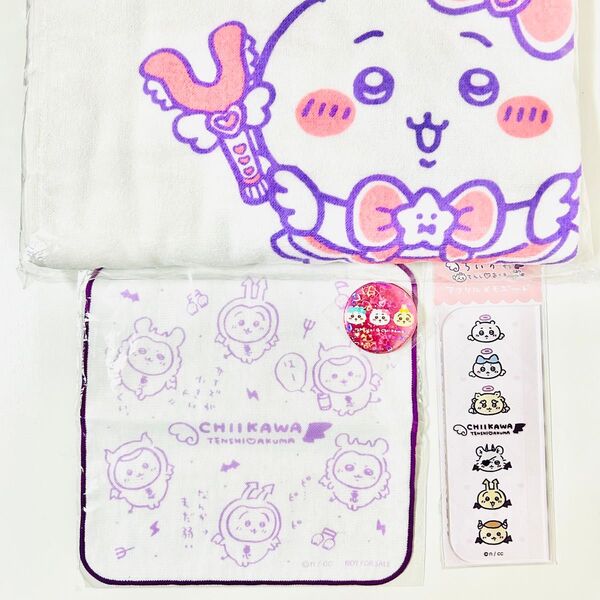新品4点 ちいかわ てんしあくま グッズ まとめ売り 非売品あり
