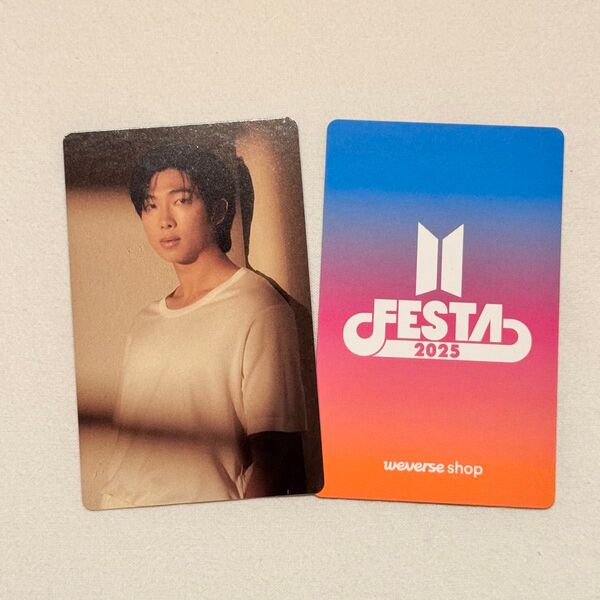 BTS FESTA 2025 カプセルアルバム 特典トレカ RM ナムジュン