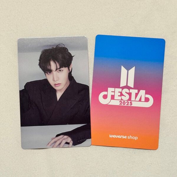 BTS FESTA 2025 カプセルアルバム 特典トレカ ホソク jhope