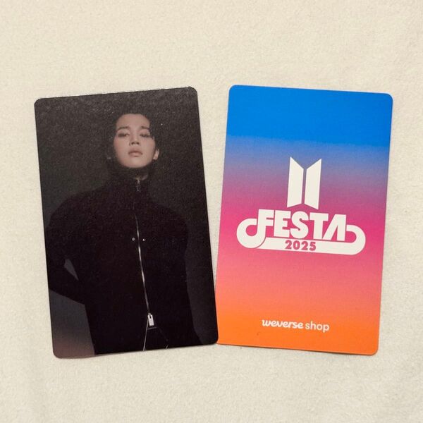 BTS FESTA 2025 カプセルアルバム 特典トレカ ジミン JIMIN