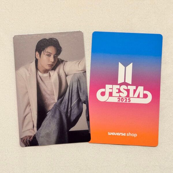BTS FESTA 2025 カプセルアルバム 特典トレカ ジョングク