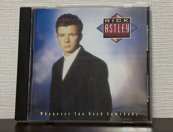 【帯付きCD】リックアストリーホエネヴァーユーニード Rick Astley Whenever You Need Somebody