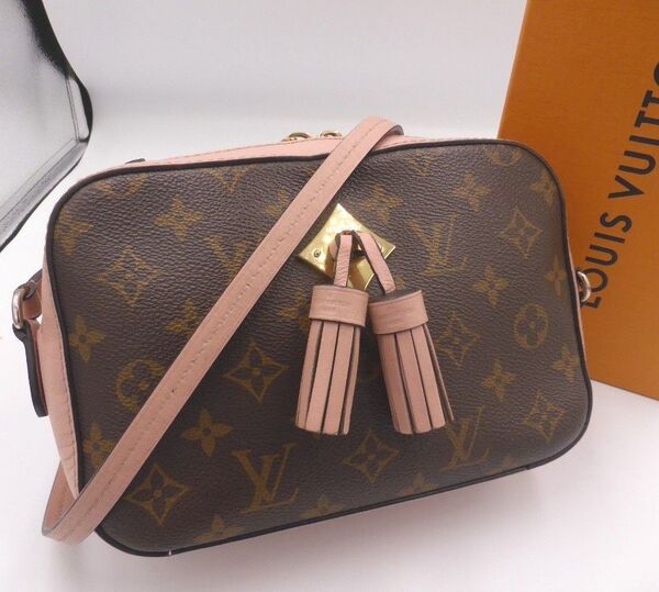 ルイ ヴィトン モノグラム サントンジュ ショルダーバッグ M44442 ローズプードル LOUIS VUITTON