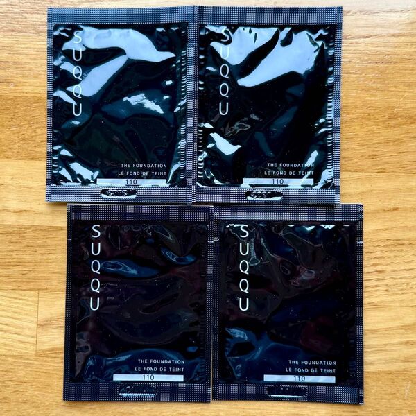 VoCE 1月号 SUQQU ザ ファンデーション 110 4包
