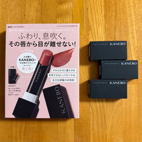 VOCE ヴォーチェ 2025年 2月号 付録 KANEBO 大人気リップ
