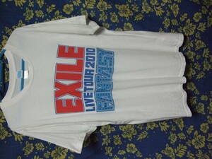 EXILEファンへ！★EXILE LiveTour2010 FantasyTシャツ ★L★中古・Used品！