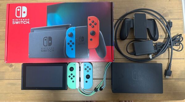 Nintendo Switch 本体 Joy-Conあつ森仕様 スプラトゥーンキャリングケース付き ニンテンドースイッチ