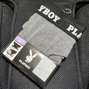 新品未使用 プレイボーイ Xバックショーツ LL 大きいサイズ グレー