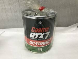 送料無料 未使用 Castrol GTX7 DC-TURBO カストロール 灰皿 カストロ TUBRO 非売品 希少 当時物 MOTOR OIL SAE 10W-30