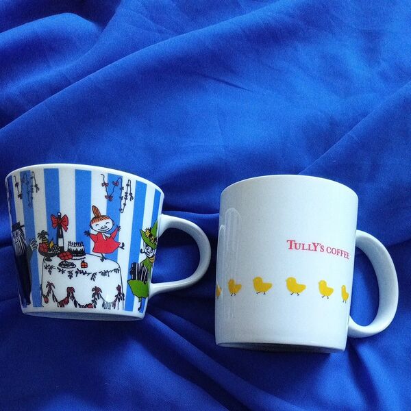 ケンタッキームーミンとTULLY'S COFFEE 2017マグカップ 2個セット