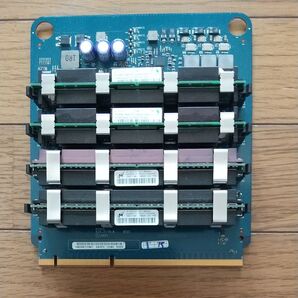 Mac Pro A1186用メモリ1G×2枚+0.5Gx2枚(計3G)+ライザーカード