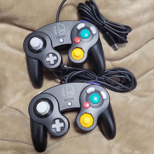 Nintendo ゲームキューブ コントローラー スマブラブラック GAMECUBE GC 任天堂