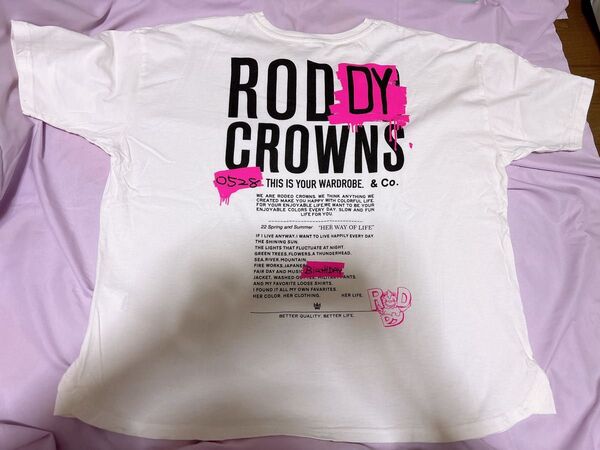 RODEO CROWNS/0528 R LOGO Tシャツ