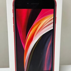 美品!! Apple iPhone SE 第2世代 64GB PRODUCT RED SIMフリー 中古品