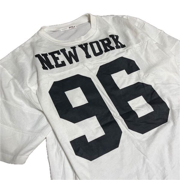 最終値下げしました ロゴTシャツ NEW YORK 96 ホワイト