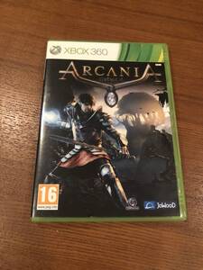 送料無料 Xbox360★アルカニア ゴシック4 海外版★used☆Arcania Gothic4☆Made in EU