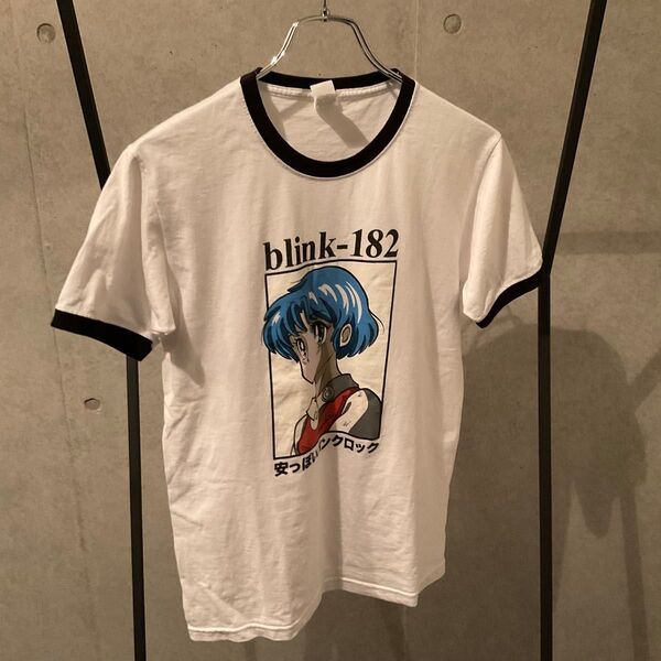 blink-182 グラフィックTシャツ ホワイト 安っぽいパンクロック