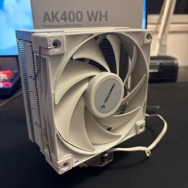 空冷CPUクーラー DEEPCOOL R-AK400-WHADMN-G