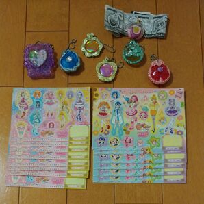 HUGっとプリキュア シール、キーチェーン まとめ売り
