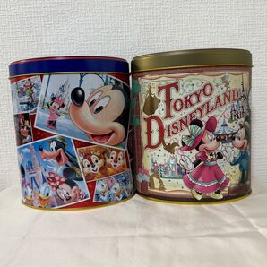 東京ディズニーリゾート お菓子缶(チョコレートクランチ) 2つ