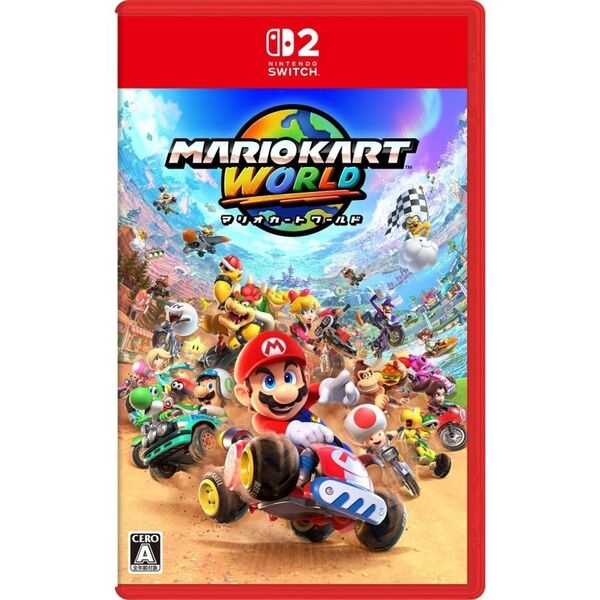 ☆新品☆未開封☆Nintendo Switch 2 ソフト☆マリオカート ワールド☆シュリンク付き☆