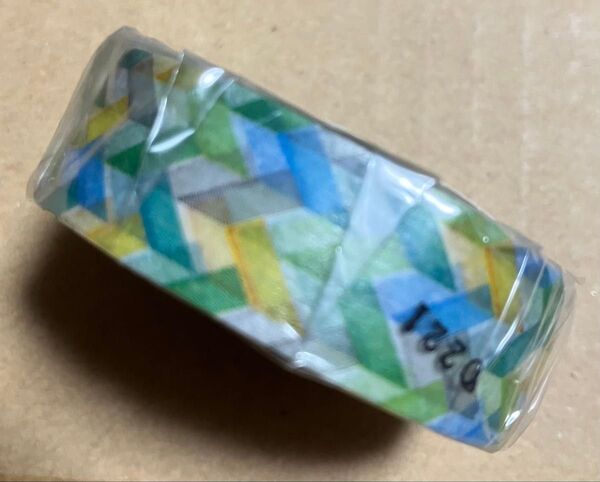 カモ井加工紙 mt 1P スラッシュグリーン 幅15mm×10m巻き MT01D219