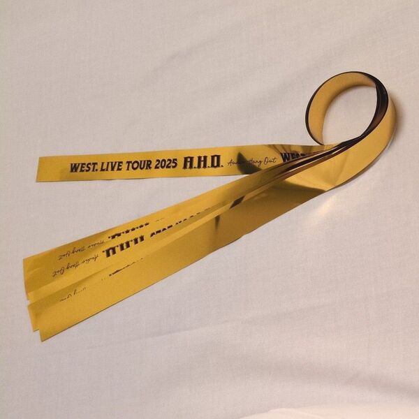 WEST. LIVE TOUR 2025 A.H.O Audio Hang Out 銀テ 金テ フル