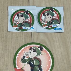 忍たま乱太郎 スイーツパラダイス 伊賀崎孫兵 缶バッジ コースター