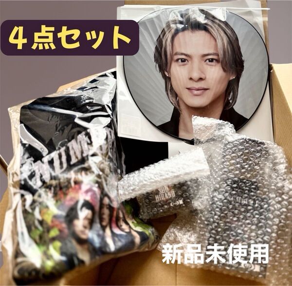 4点セット Tシャツ ペンライト ペンライトチャーム うちわ 平野紫耀 Number_i LIVE TOUR 2024 No.I