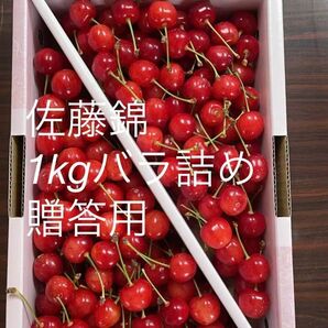 山形県産 さくらんぼ 佐藤錦 バラ詰め