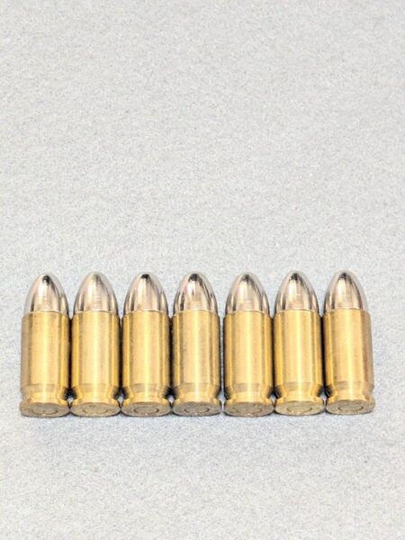 LUGER P08 9mm ダミーカートリッジ モデルガン ルガー7個
