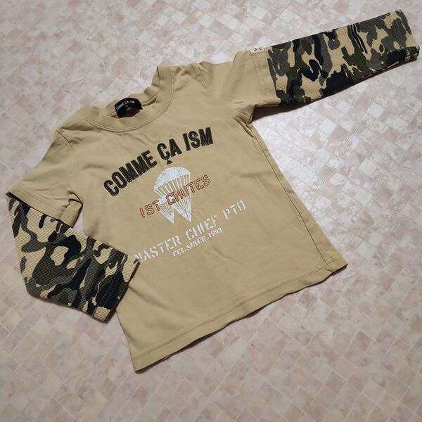 コムサイズム COMME CA ISM 長袖シャツ S