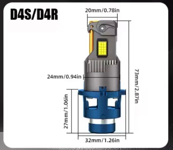 D4S D4R LEDヘッドライト 60000LM6000k300w12v
