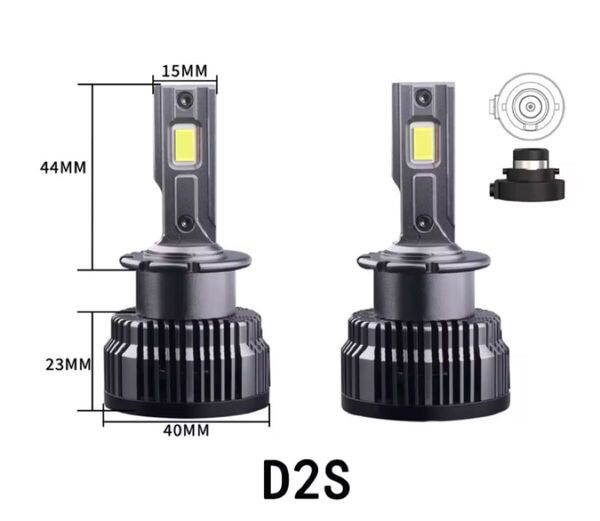 D2S D2R LEDヘッドライト 30000LM 6000k 70w