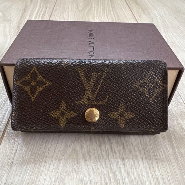 LOUIS VUITTON ルイヴィトン モノグラム キーケース ミュルティクレ4