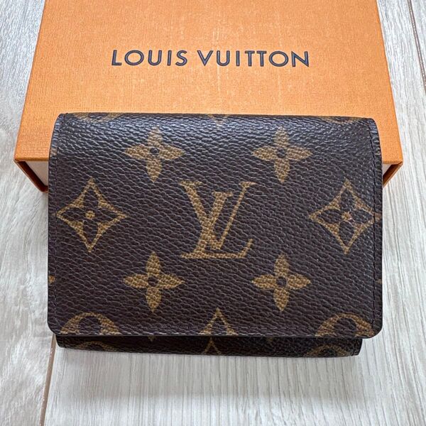 美品! LOUIS VUITTON ルイヴィトン モノグラム カードケース 名刺入れ