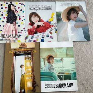 内田真礼ライブパンフレット・缶バッジ