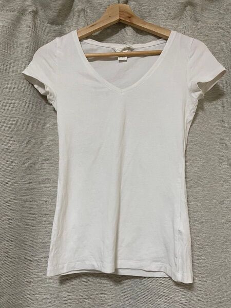 カットソー トップス Tシャツ 半袖 半袖Tシャツ ホワイト 白