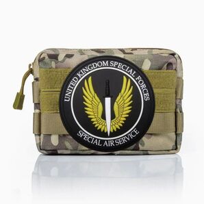 特殊空挺部隊 SAS シンボル パッチ タクティカル ミリタリー ワッペン ベスト アウトドア バックパック エンブレム リュック