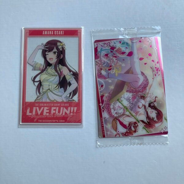 大崎甘奈 ウエハース アクリルカード LIVE FUN!! アイドルマスター シャイニーカラーズ シャニマス