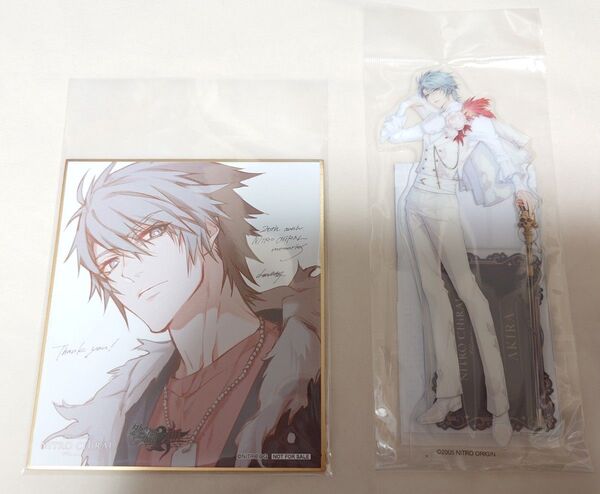 20th anniversary NITRO CHiRAL Memories ニトロキラル展 アクリルスタンド 入場特典 色紙