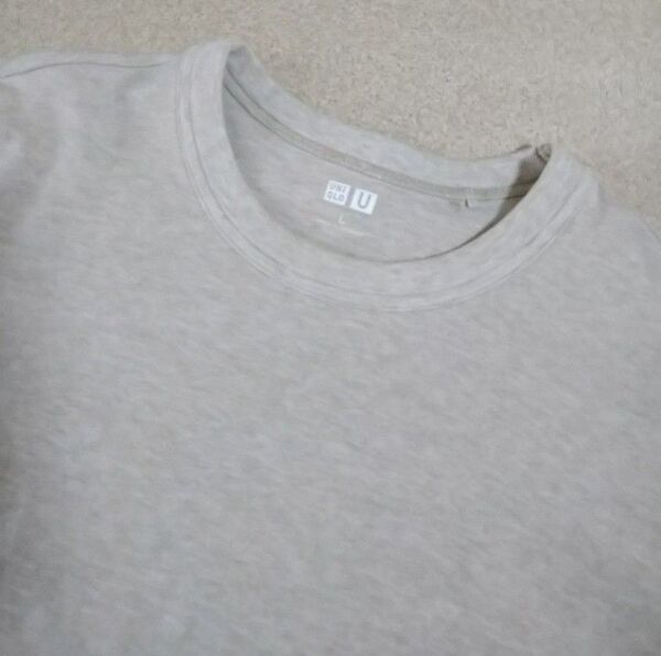 ユニクロU クルーネックTシャツ L