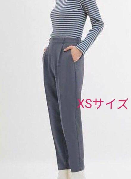 GU ストレッチテーパードパンツ XSサイズ